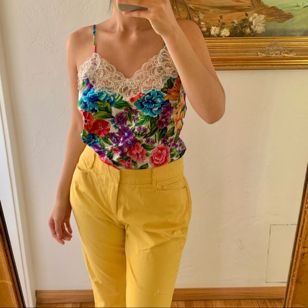 Delicates summer floral cami